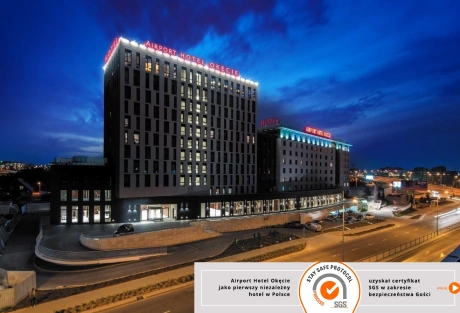 Certyfikat STAY SAFE PROTOCOL otrzymał pierwszy niezależny hotel w Polsce - Airport Hotel Okęcie