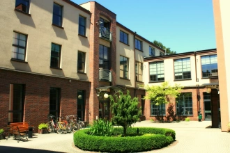 Nowoczesny biurowiec na konferencję w centrum Łodzi, czyli Faktoria Centrum Biznesowe