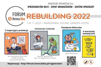 Forum Horeca Idea Rebuilding 2022 już w listopadzie!