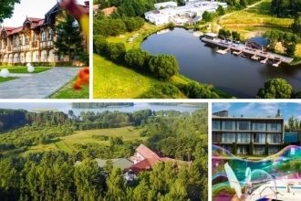 Najlepsze hotele 4-gwiazdkowe na Mazurach, komfort z widokiem na piękne jeziora!