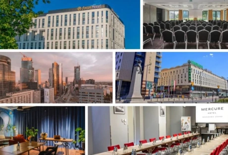 Warszawa dla biznesu – przegląd hoteli z zapleczem konferencyjnym w centrum miasta