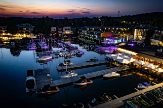 Konferencja na Mazurach? Przystań Hotel&Restaurants **** to wyjątkowa przestrzeń biznesowa nad brzegiem jeziora Ukiel!