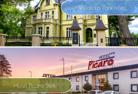 Villatoro i Hotel Picaro Stok - inspirujące miejsca na konferencje na pograniczu Dolnego Śląska i Ziemi Lubuskiej