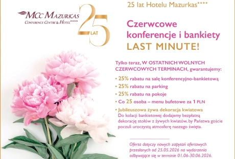 Czerwcowe prezenty last minute od MCC Mazurkas i Mazurkas Catering 360°