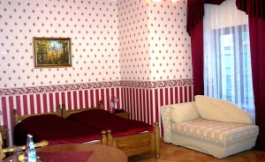 zdjęcie pokoju, Pałac Bałoszyce, Susz