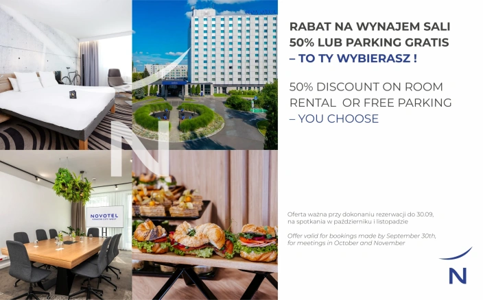 Sale konferencyjne Kraków - Novotel Kraków City West