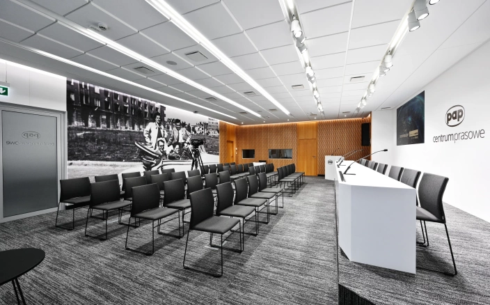 Sale konferencyjne Warszawa - Centrum Prasowe PAP