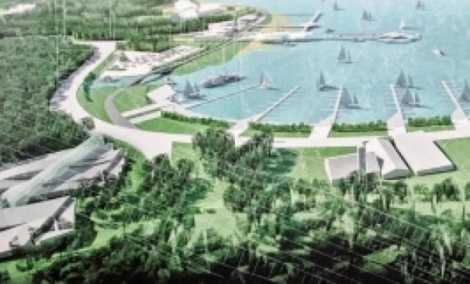 Kompleks rekreacyjny nad jeziorem Krzywym