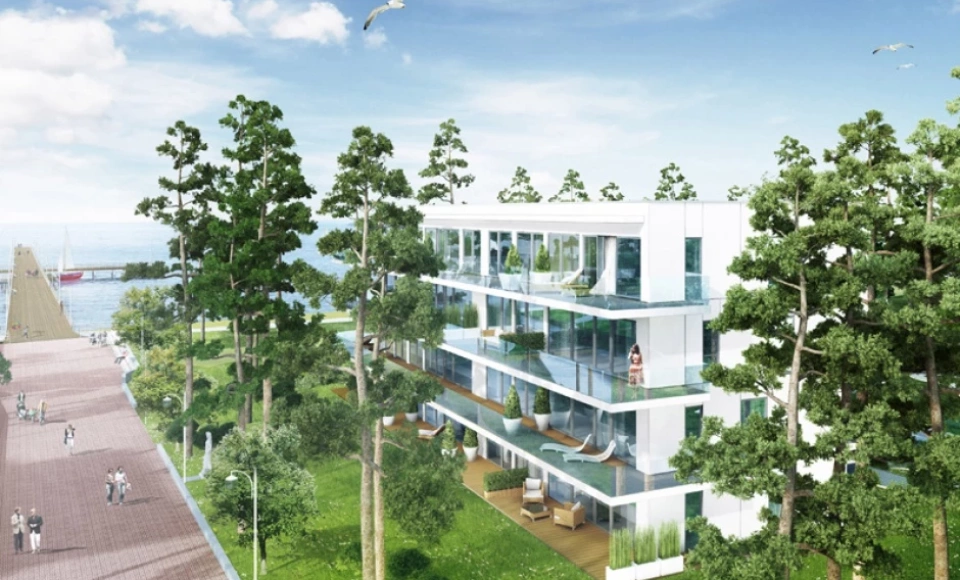 Apartamentowiec condo Medical Investment Trust w Juracie