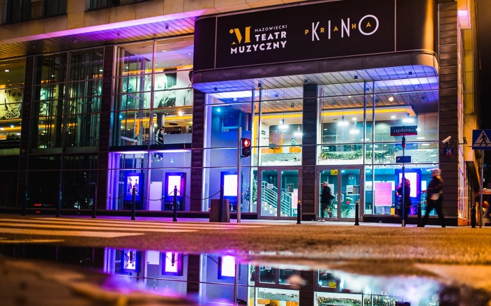 Sale konferencyjne Warszawa - Mazowiecki Teatr Muzyczny im. Jana Kiepury / Kino Praha