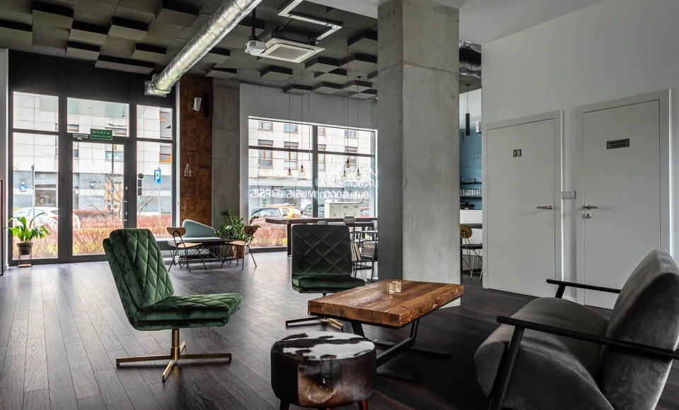 Cafe and Lounge Bar but Good Music First