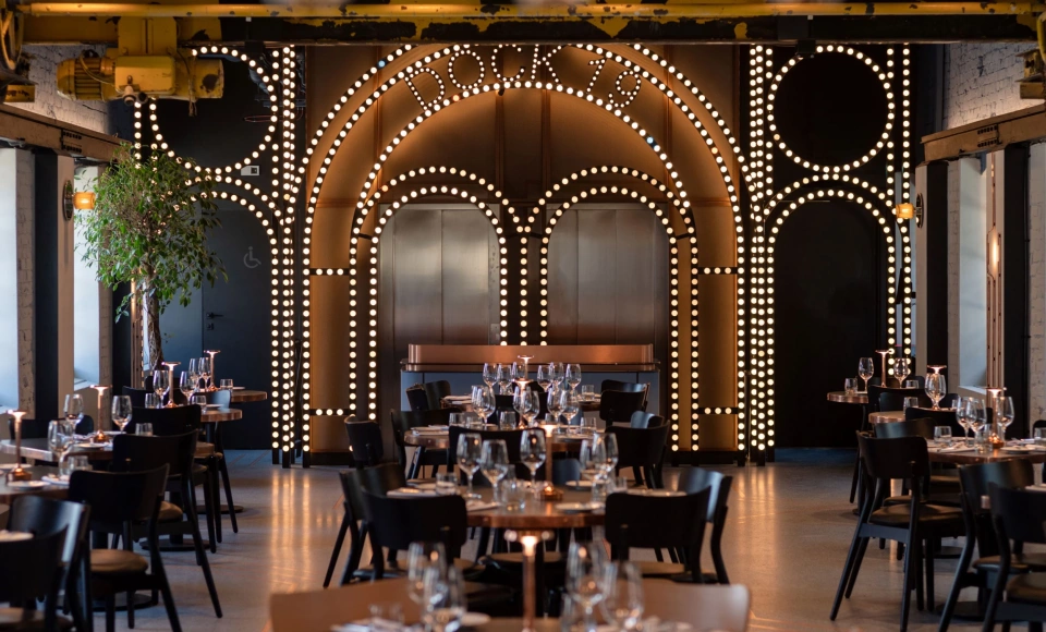 Restauracja DOCK19 by Mateusz Gessler