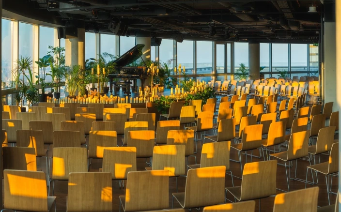 Sale konferencyjne Warszawa - Sky Hall by Svitlo Concert