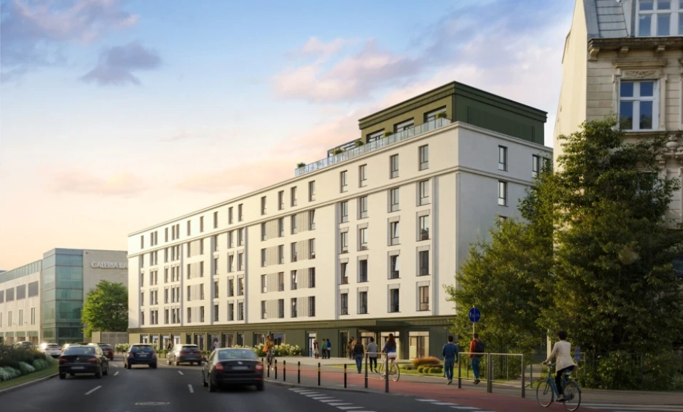 Hotel przy al. Grunwaldzkiej w Gdańsku Wrzeszczu