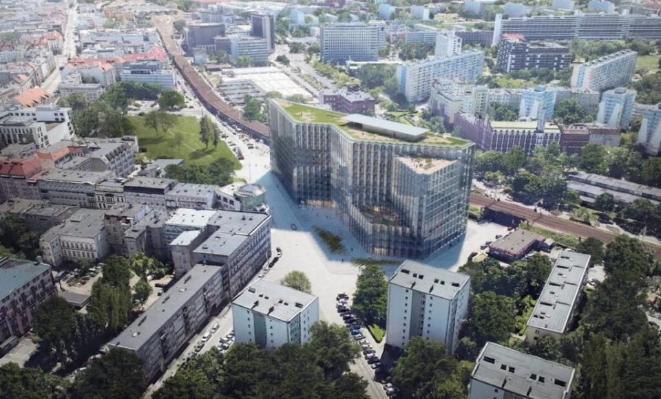 Hotel Wrocław przy ulicy Kolejowej